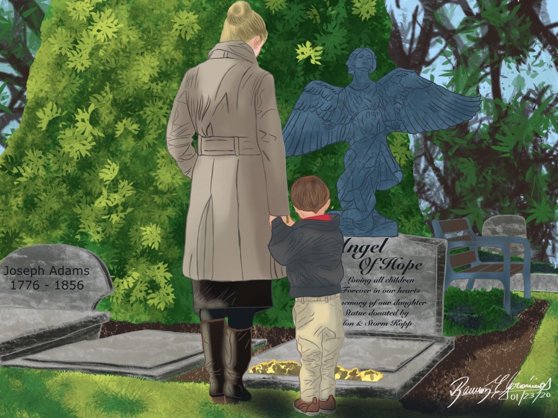 The Angel of Hope statue